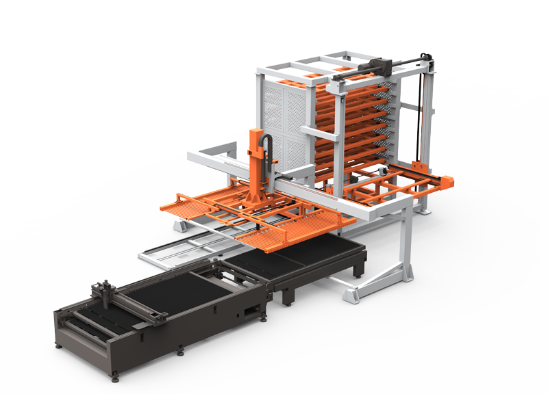 多層板材自動化料庫產(chǎn)品特點: